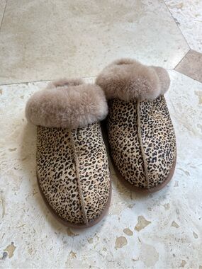 UGG Scuffette II Speckles Shearling Mule Slippers